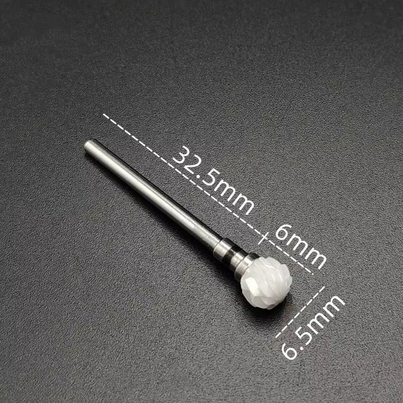 Ceramic Carbide Nail Drill Bit Rotate Burr Milling Nail Cutter Bits Electric Drill Machine for Manicure Pedicure Tools