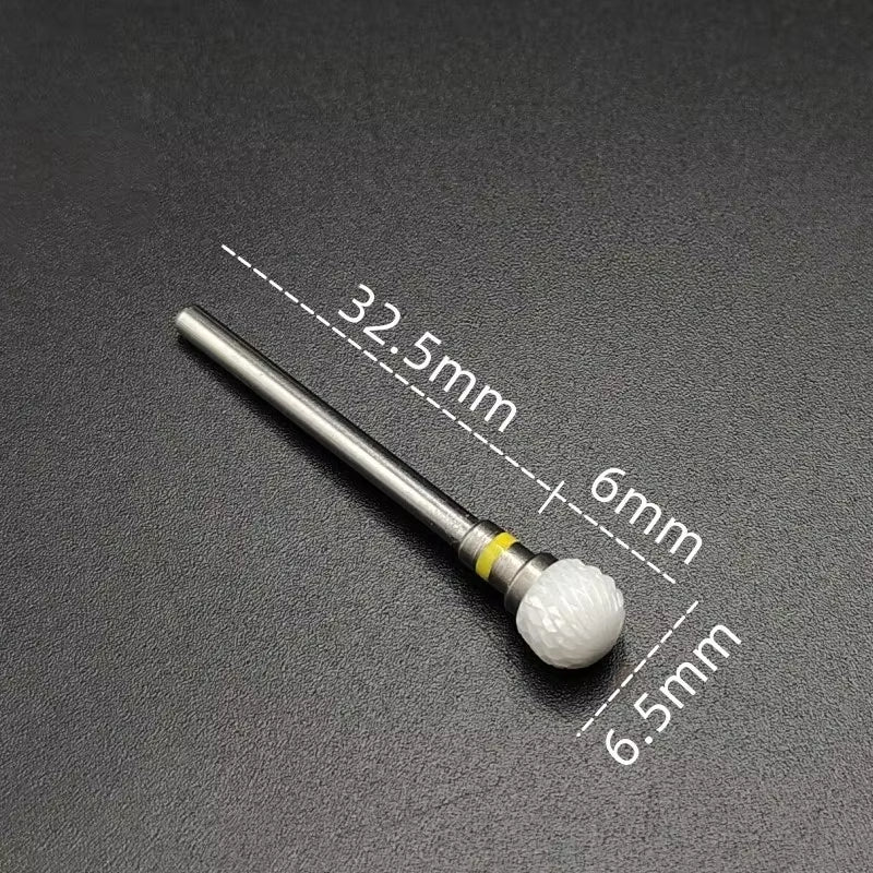 Ceramic Carbide Nail Drill Bit Rotate Burr Milling Nail Cutter Bits Electric Drill Machine for Manicure Pedicure Tools