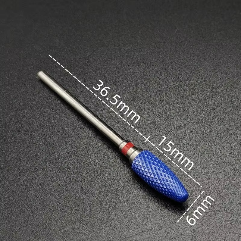 Ceramic Carbide Nail Drill Bit Rotate Burr Milling Nail Cutter Bits Electric Drill Machine for Manicure Pedicure Tools