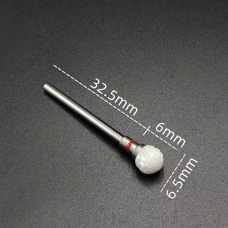 Ceramic Carbide Nail Drill Bit Rotate Burr Milling Nail Cutter Bits Electric Drill Machine for Manicure Pedicure Tools