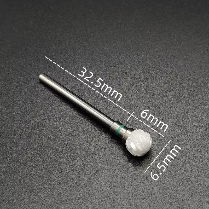 Ceramic Carbide Nail Drill Bit Rotate Burr Milling Nail Cutter Bits Electric Drill Machine for Manicure Pedicure Tools